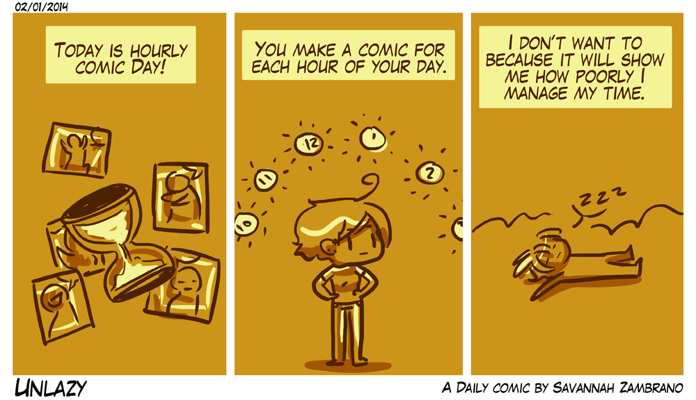 02/01/2014 Hourly Comic Day