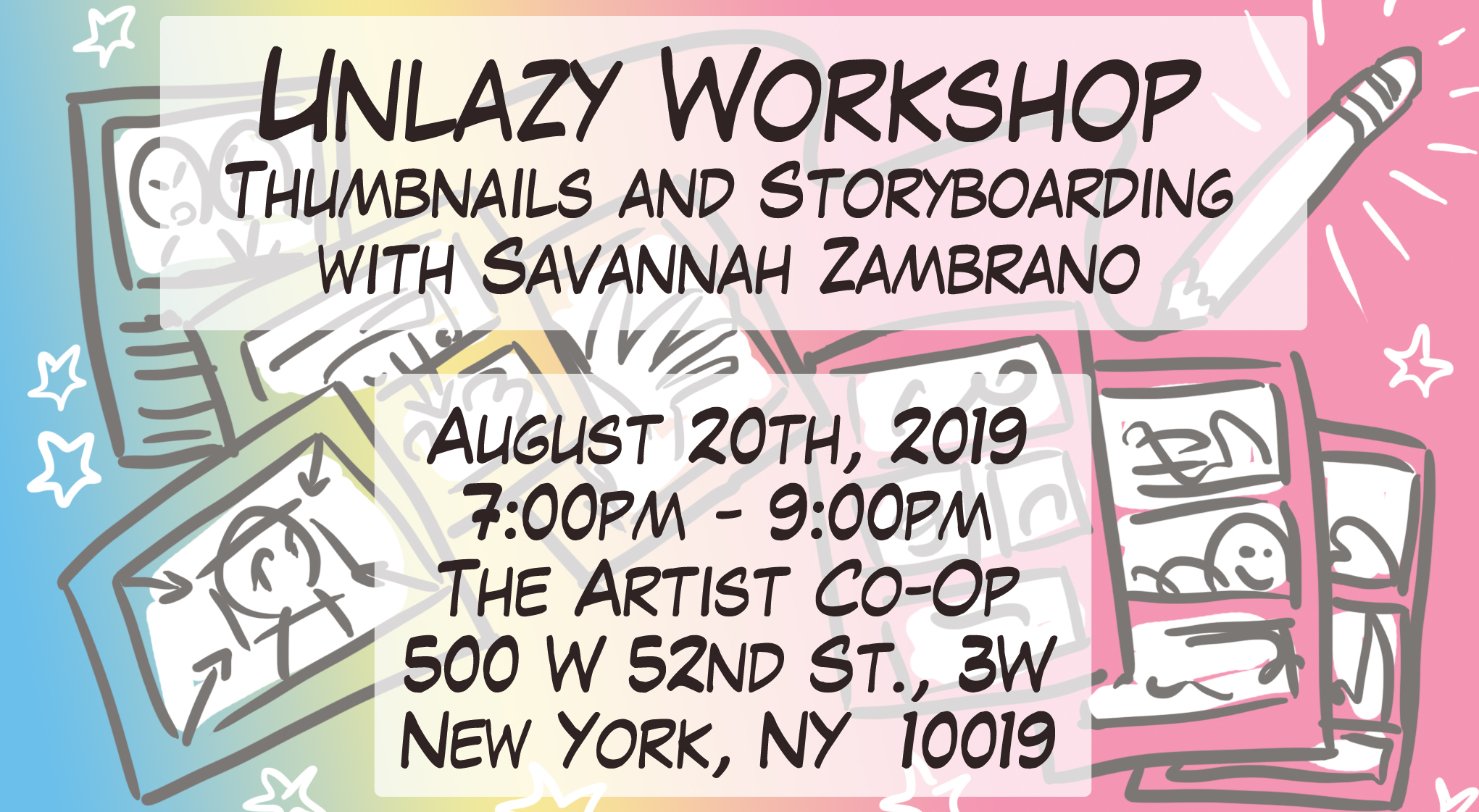 08/06/2019 – Unlazy Workshop 3